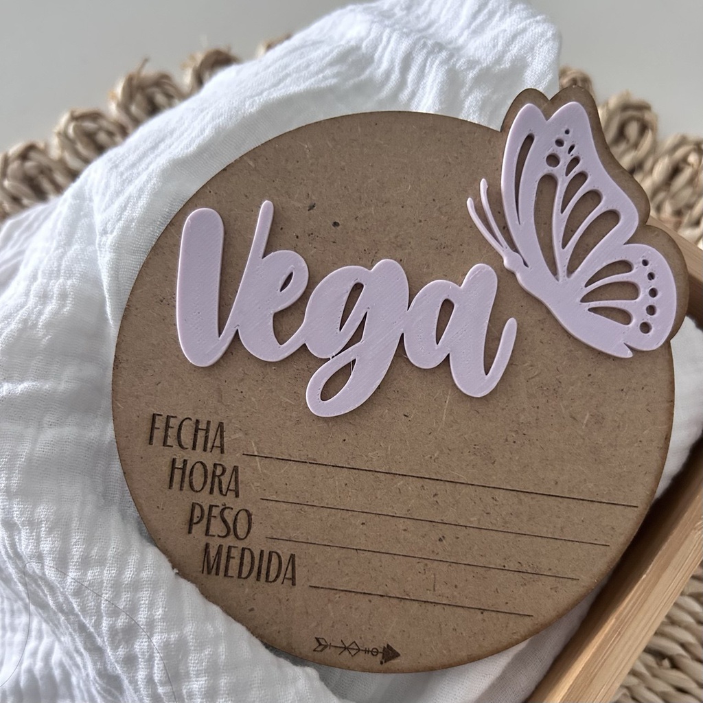 Placa nacimiento
