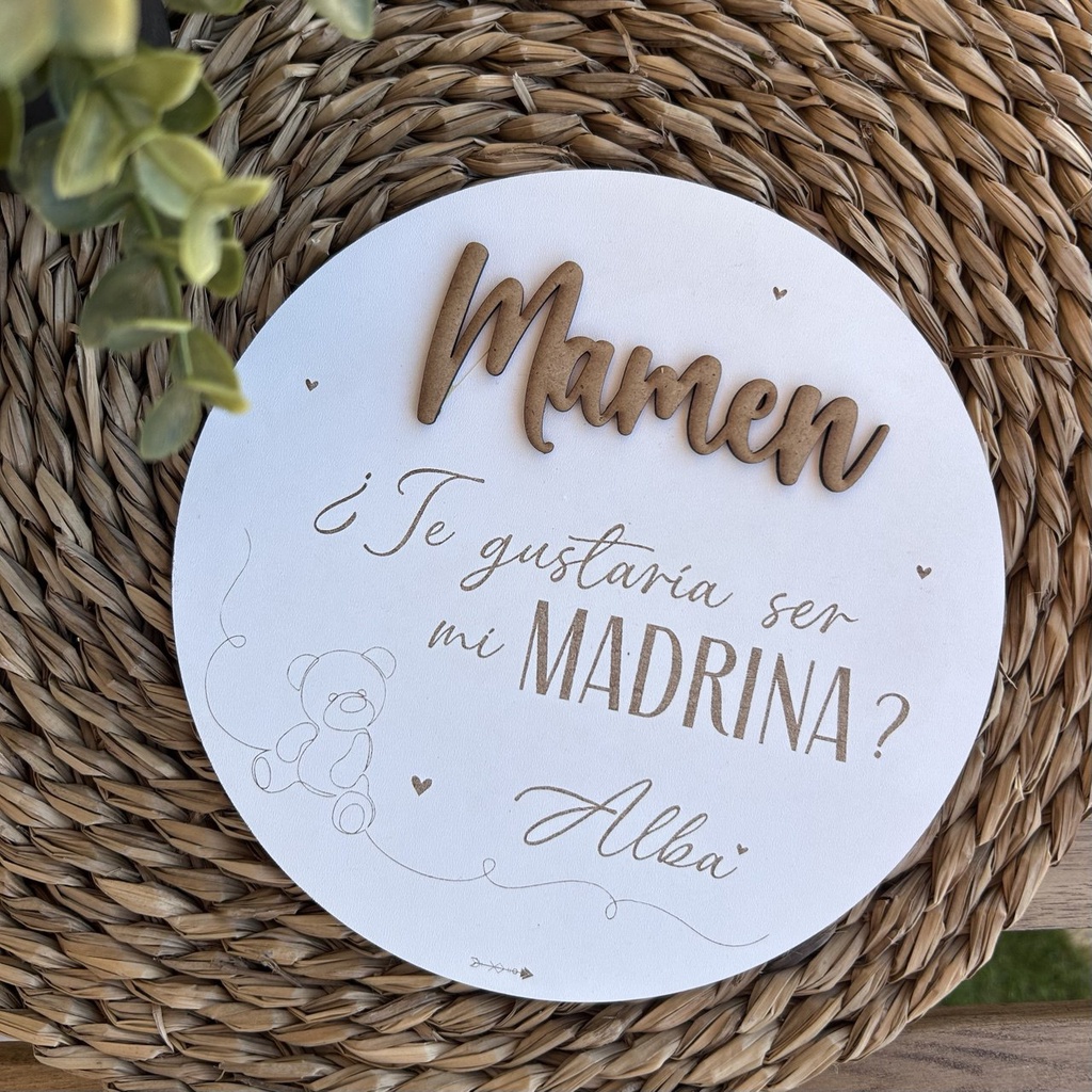 Placa madrina/padrino