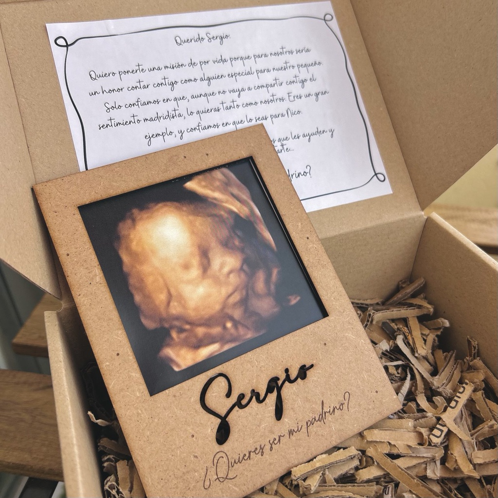 Marco bebé + caja personalizada