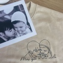 Sudadera con silueta