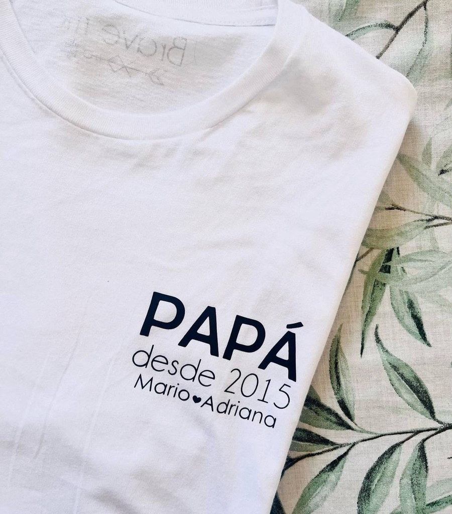 Camiseta papá desde