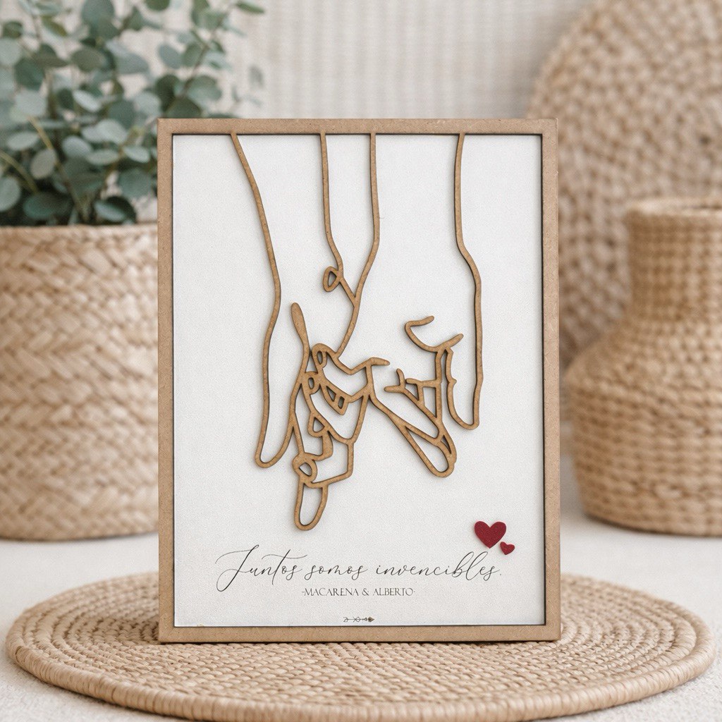 Cuadro "Juntos somos invencibles"