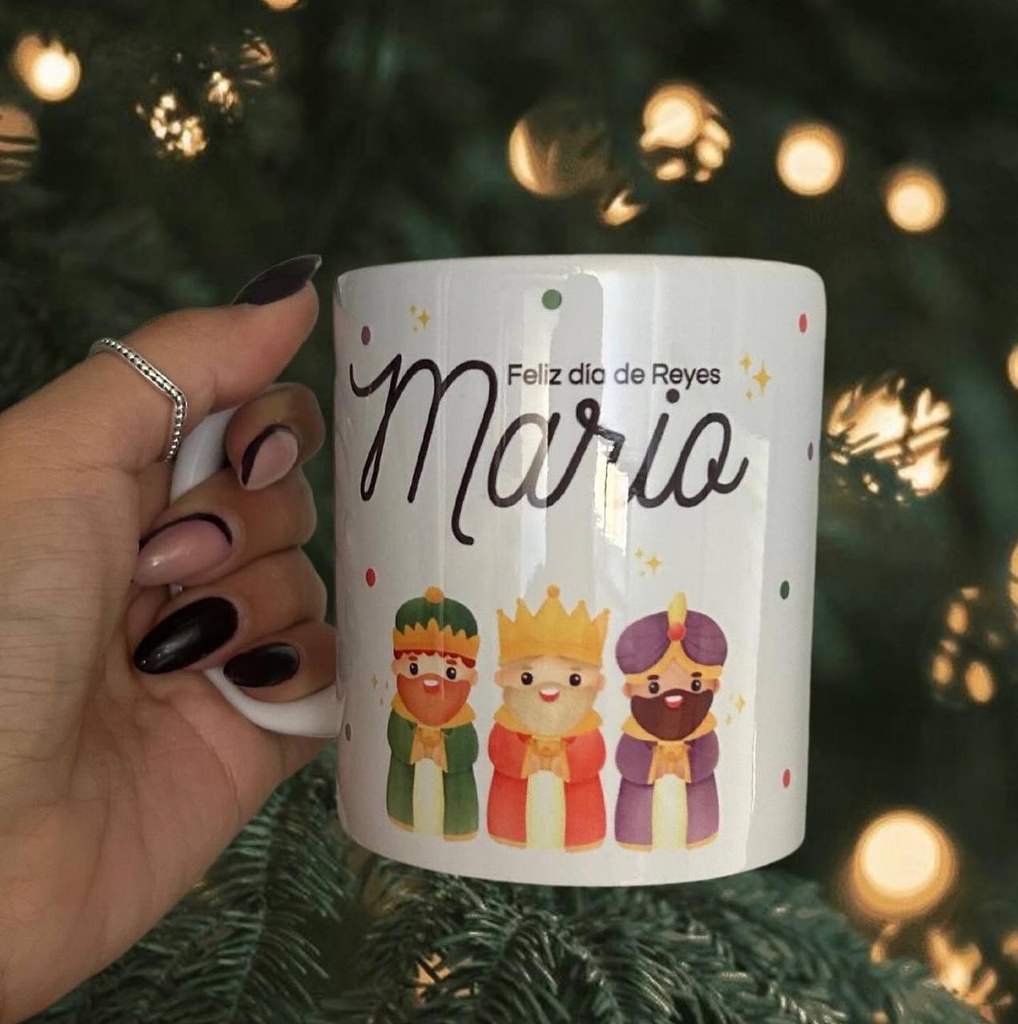 Taza "Feliz día de Reyes Magos"