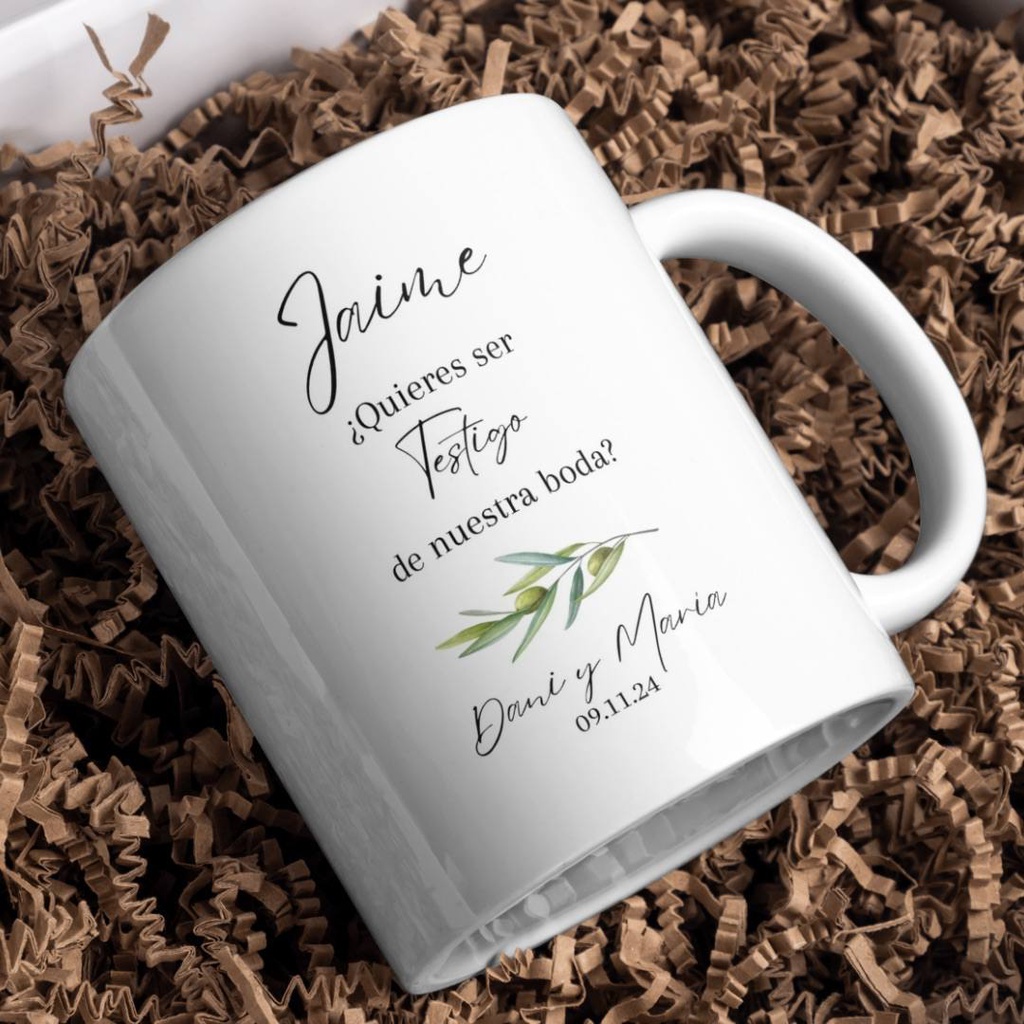 Taza testigos